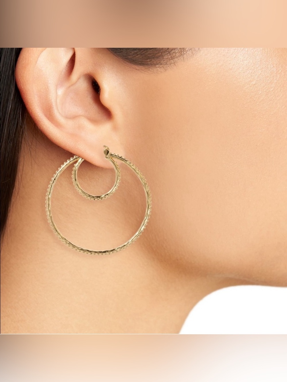 Gorjana Bali Double Hoop Earrings